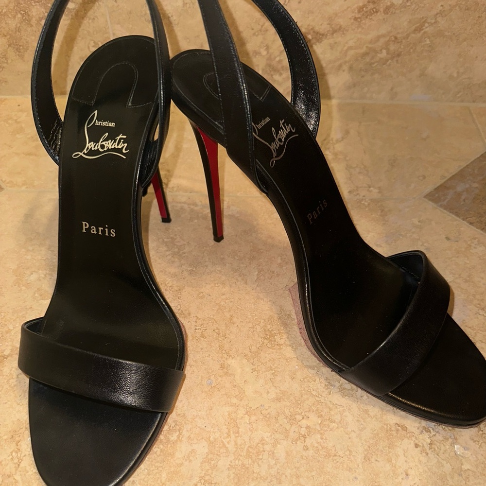 Christian Louboutin sandals size 41. Worn twice